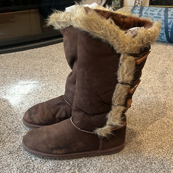 Bogan Boots Australia chocolate Brown suede men’s UK size 12, European size EU47 - Picture 2 of 5